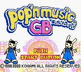 Pop'n Music GB screenshot 3 for GameBoy Color